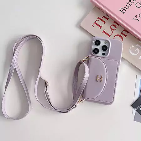 Chanel iPhone17 ケース 斜めがけ 落下防止