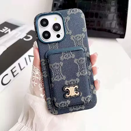 セリーヌ iPhone17 レザーケース