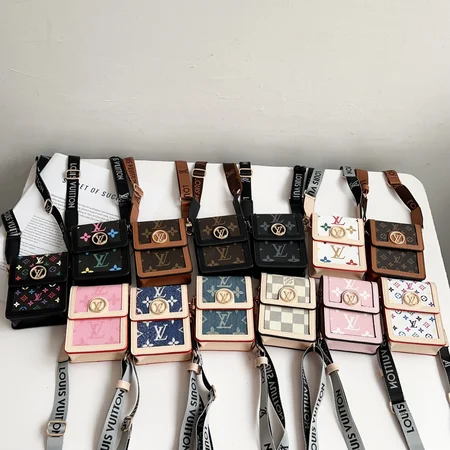 ルイヴィトン galaxy z flip7 ケース ミニバッグ型