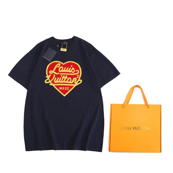 ルイヴィトンNIGO ハートロゴ 半袖Tシャツ