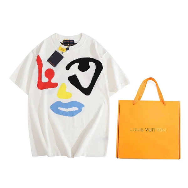 ルイヴィトン 22AW LV モチーフ ニット Tシャツ