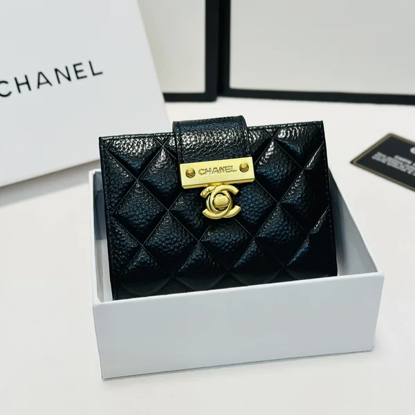 シャネル マトラッセ キャビアスキン コインケース