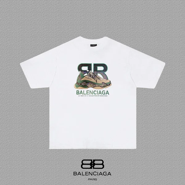 バレンシアガ ロゴ Tシャツ