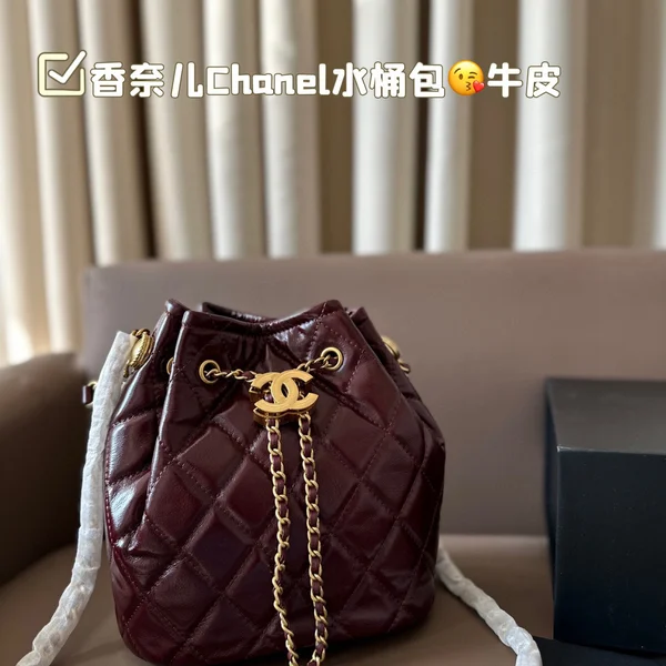 シャネル ショルダーバッグ ボルドー