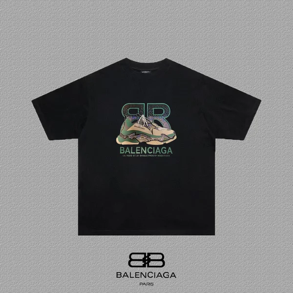 バレンシアガ ロゴ Tシャツ