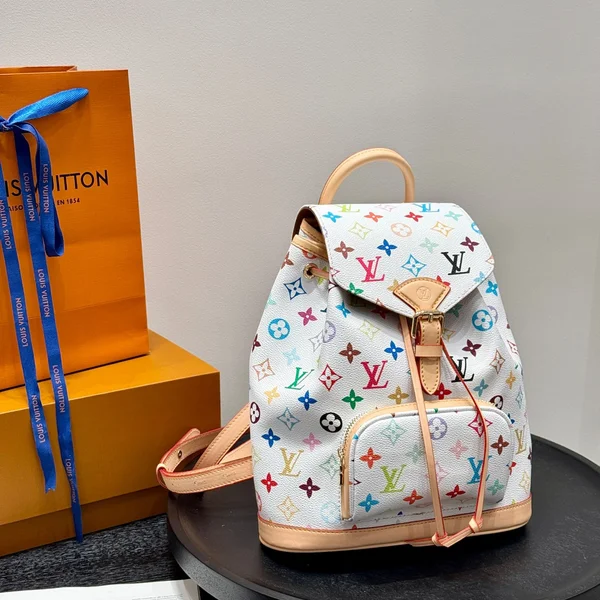 ルイヴィトン 村上隆 リュック レディース