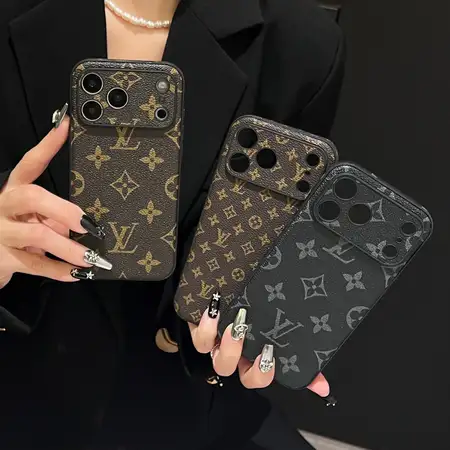 LV iPhone17ケース モノグラム レザーケース
