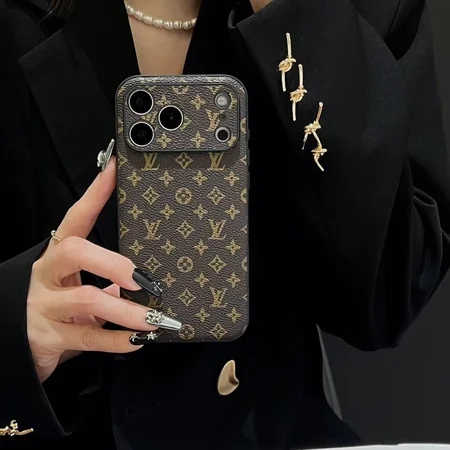 LV iPhone17ケース モノグラム レザーケース